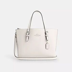 Coach mollie tote Ivory Leather Tote